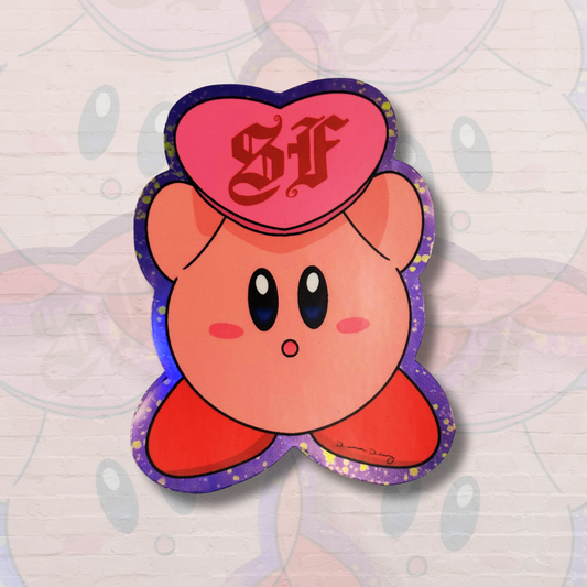 Kirby Vday Sticker