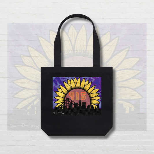 Sun Francisco Tote Bag
