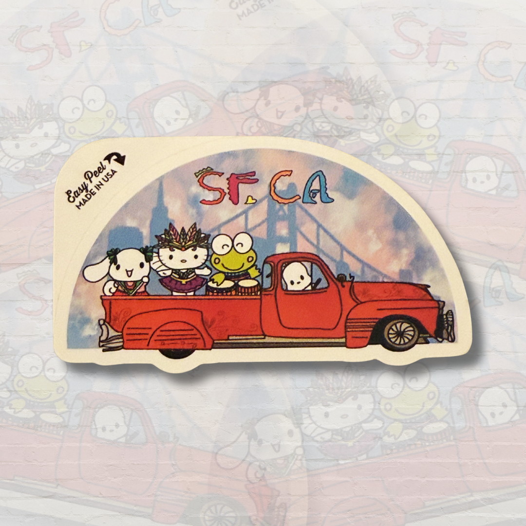 HK SF Carnaval Sticker
