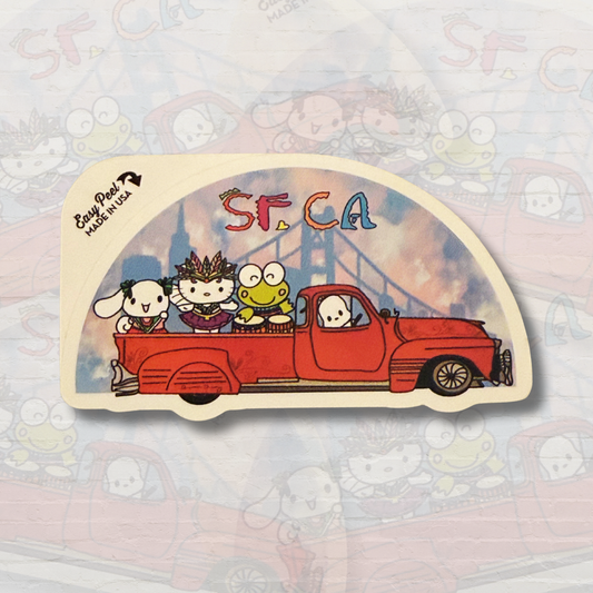 HK SF Carnaval Sticker