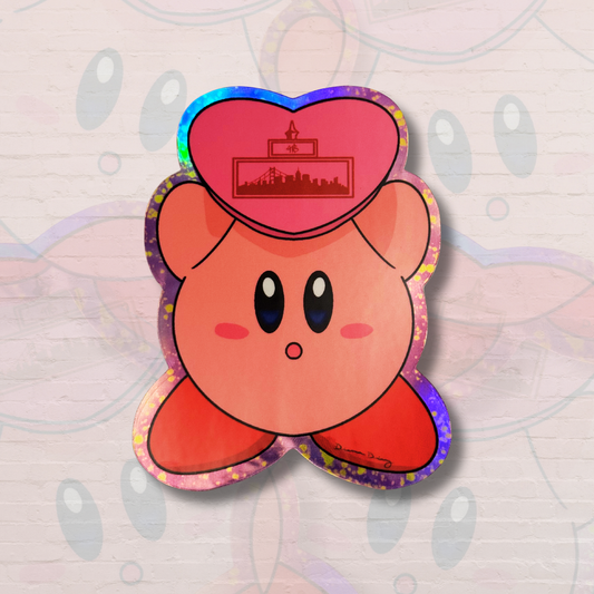 Kirby Vday Sticker