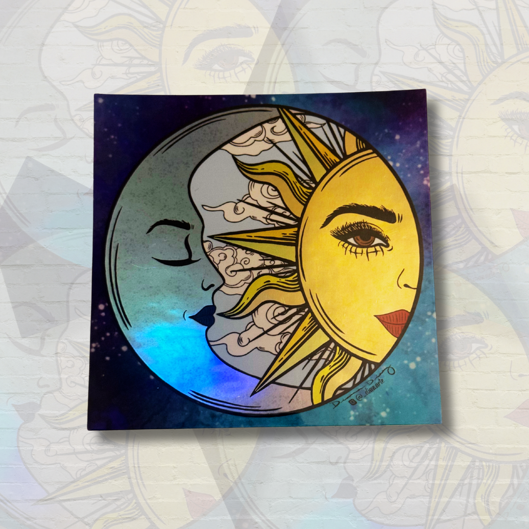 Sol y Luna Sticker – Diaz Arte