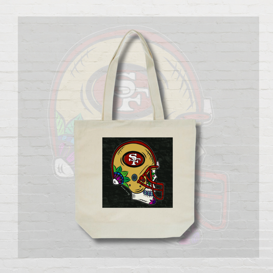 Niners dia de los Muertos Tote Bag