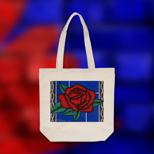 Rosa de la Mission Tote Bag