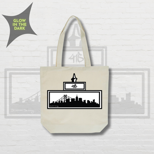 415 Street Sign Tote Bag
