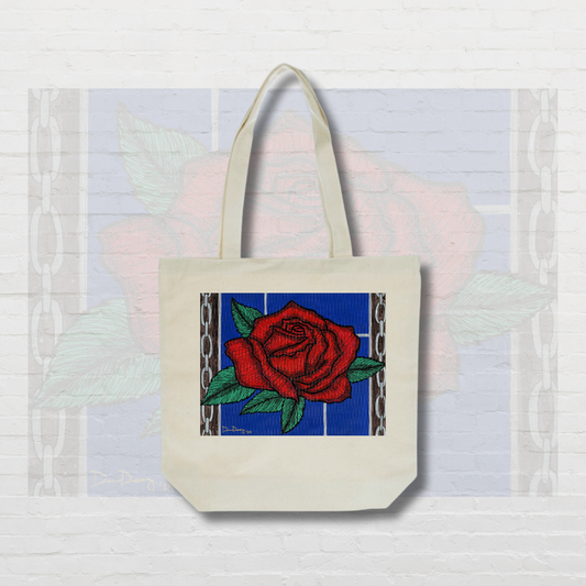 Rosa de la Mission Tote Bag