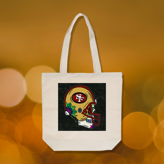 Niners dia de los Muertos Tote Bag