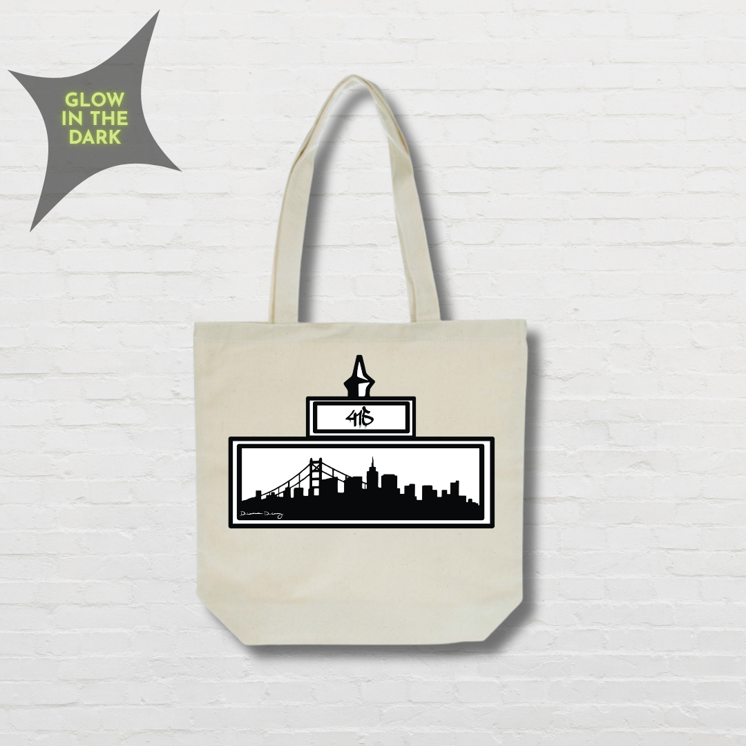 415 Street Sign Tote Bag