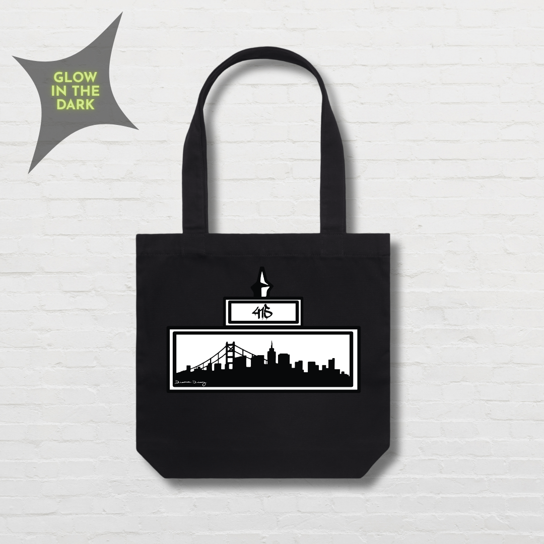 415 Street Sign Tote Bag