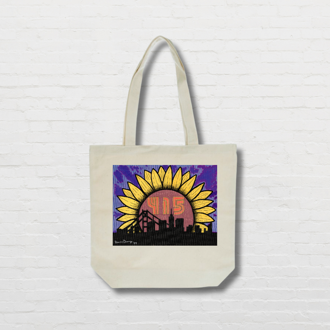 Sun Francisco Tote Bag