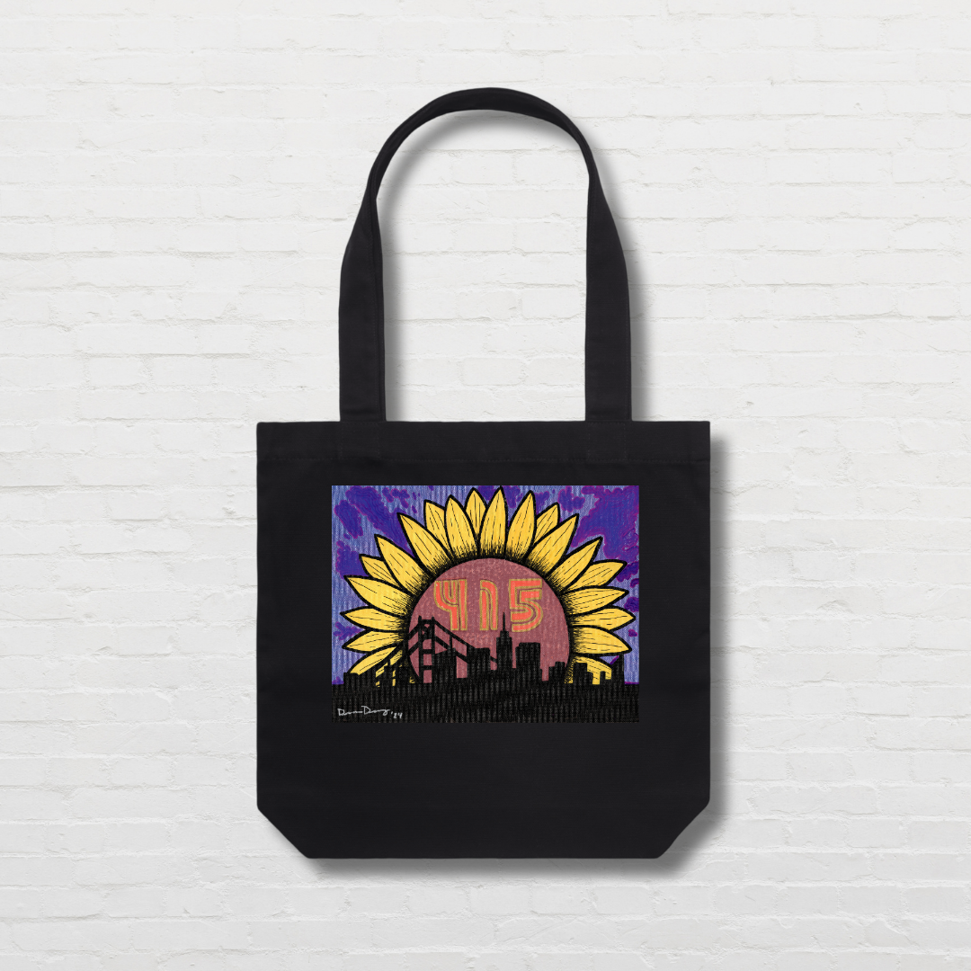 Sun Francisco Tote Bag