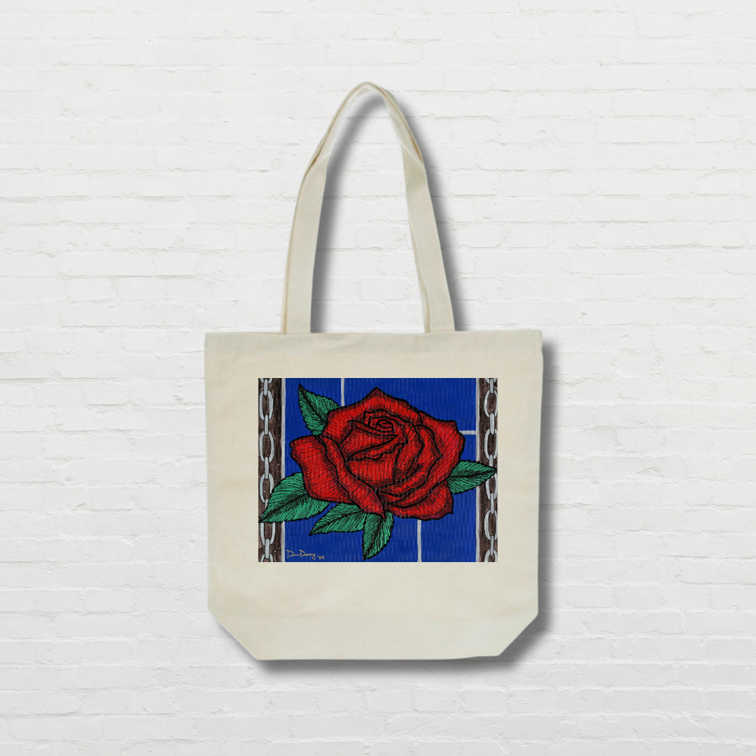 Rosa de la Mission Tote Bag