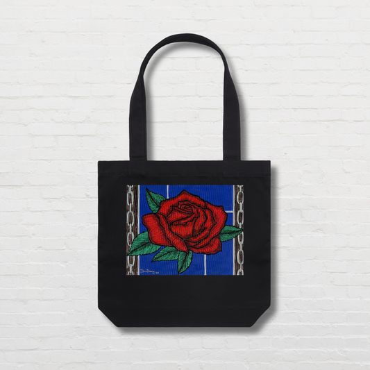 Rosa de la Mission Tote Bag