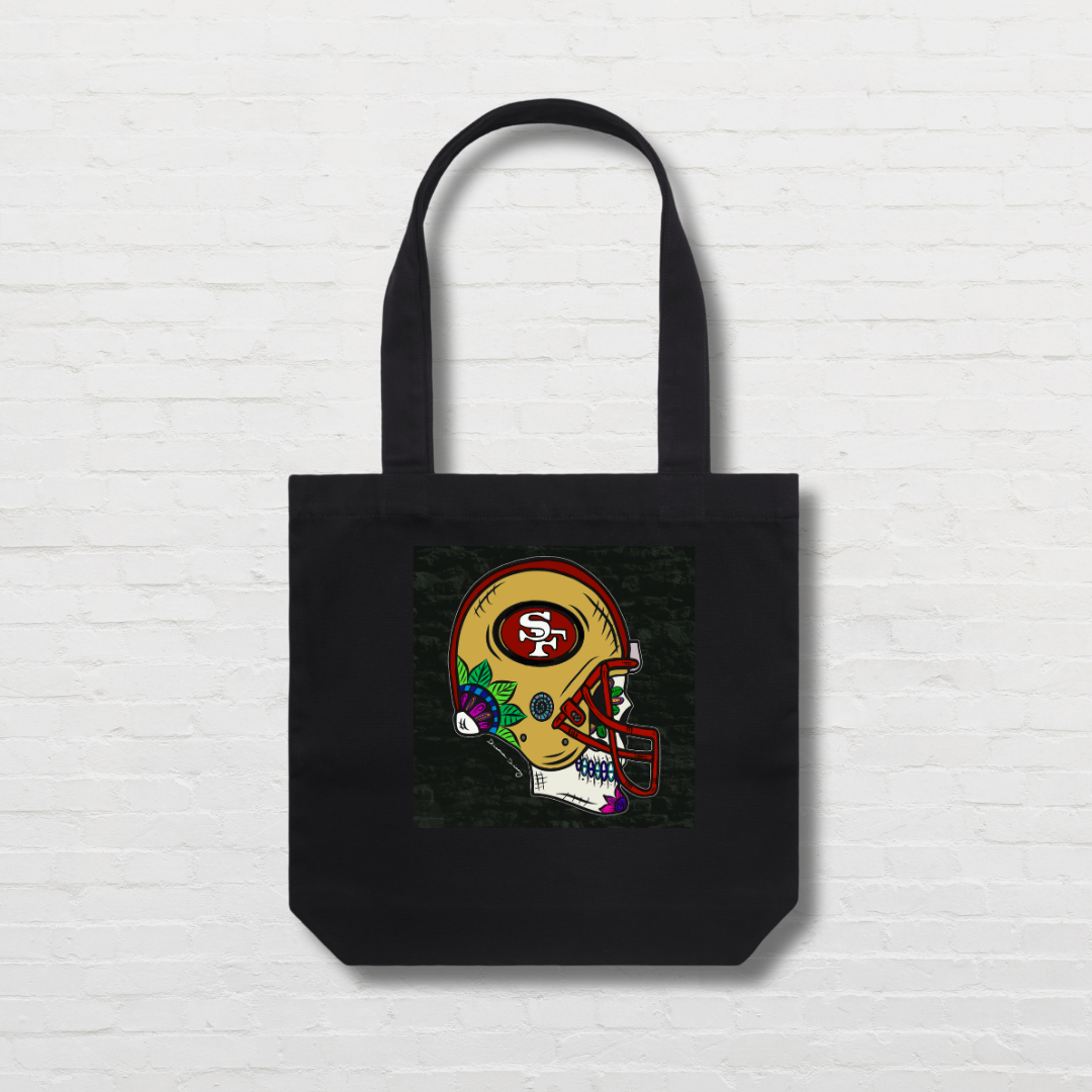 Niners dia de los Muertos Tote Bag