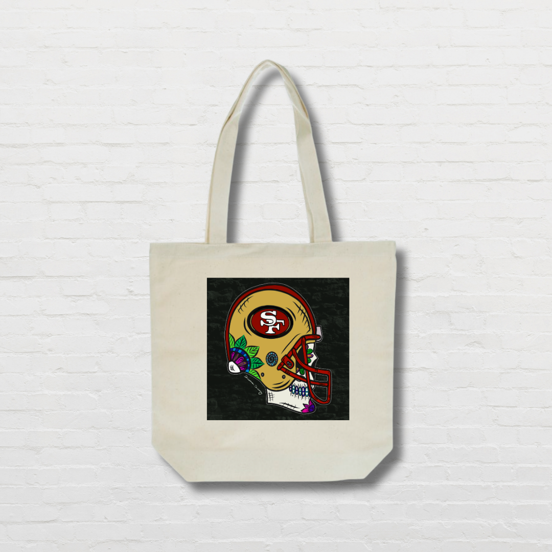 Niners dia de los Muertos Tote Bag