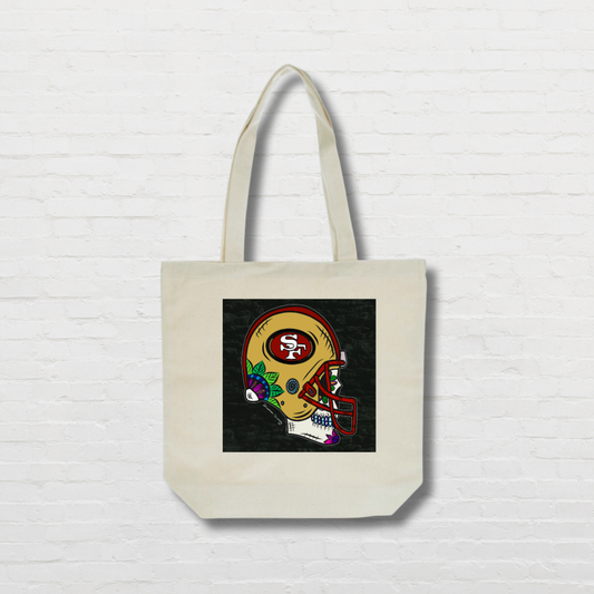Niners dia de los Muertos Tote Bag