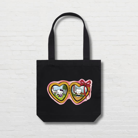 HK Power Couple Tote Bag
