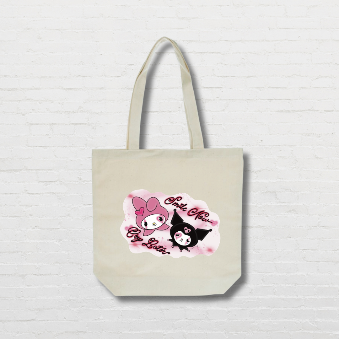 Smile Now, Cry Later Tote Bag