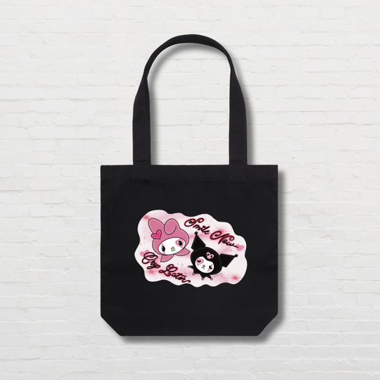 Smile Now, Cry Later Tote Bag